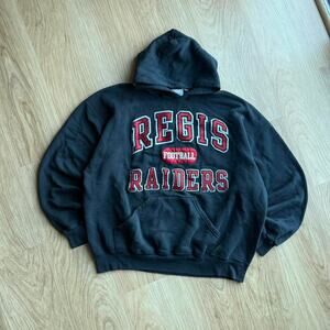 Vintage VTG 90’s Boxy Essential Regis Raiders Football Boxy Essential Hoodie